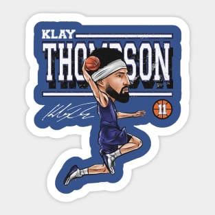 Klay Thompson Golden State Cartoon Sticker